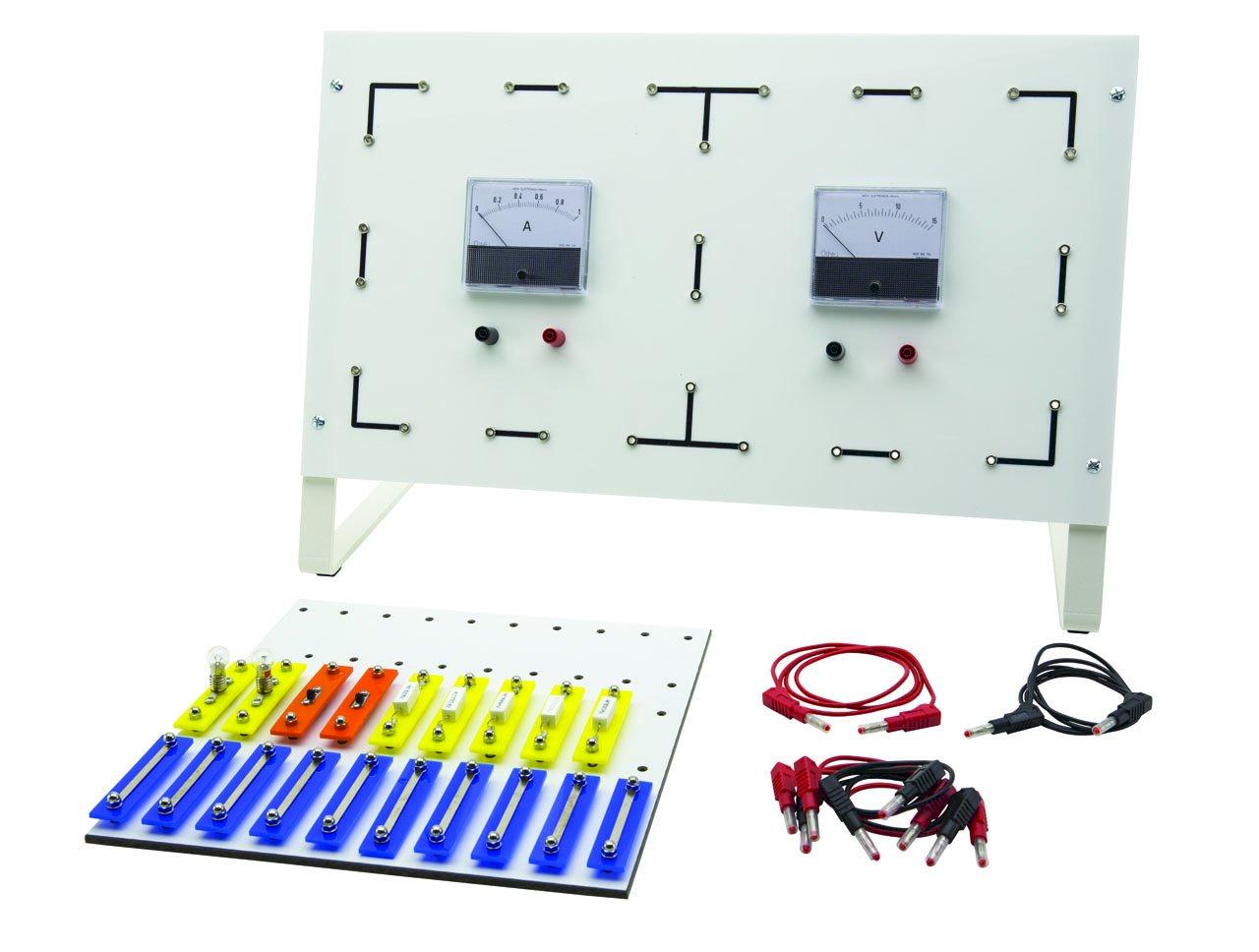 Kit per esperienze sui circuiti elettrici