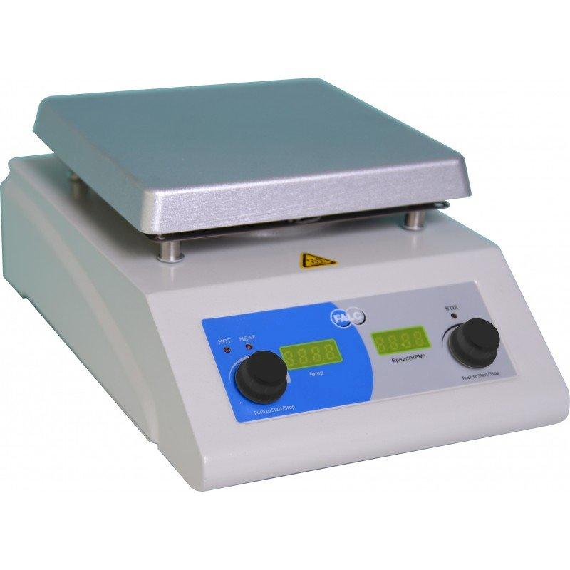 Agitatore elettromagnetico con piastra riscaldante