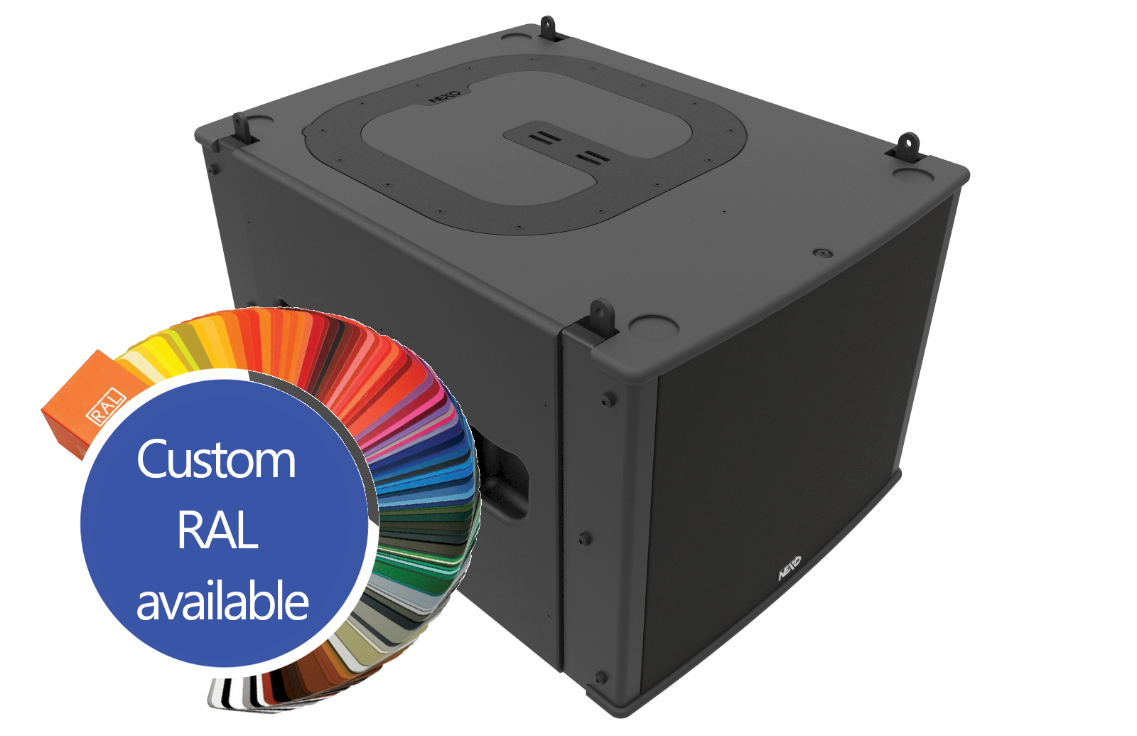 MSUB15 Subwoofer Versione da installazione RAL
