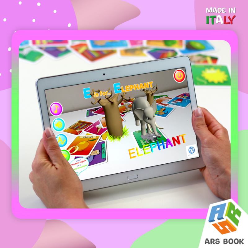 Card AR Alfabeto Inglese