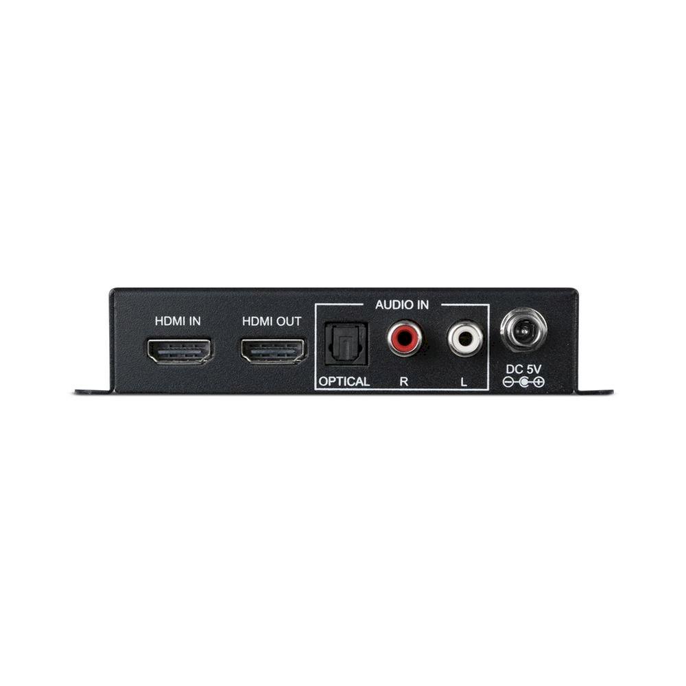 HDMI Audio Embedder with built-in Repeater (4K, HD