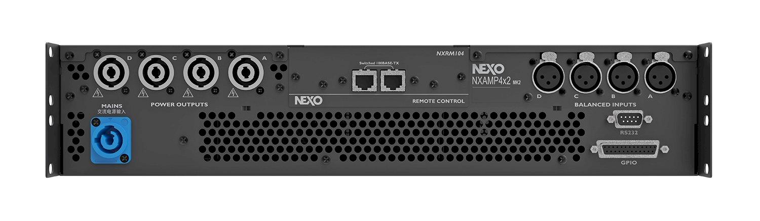 NXAMP -Amplificatore a controllo digitale 4x1300 W