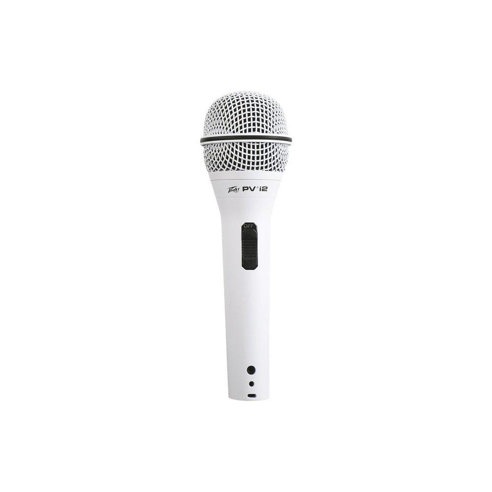 PV®i 2W White Microphone – 1/4” cable