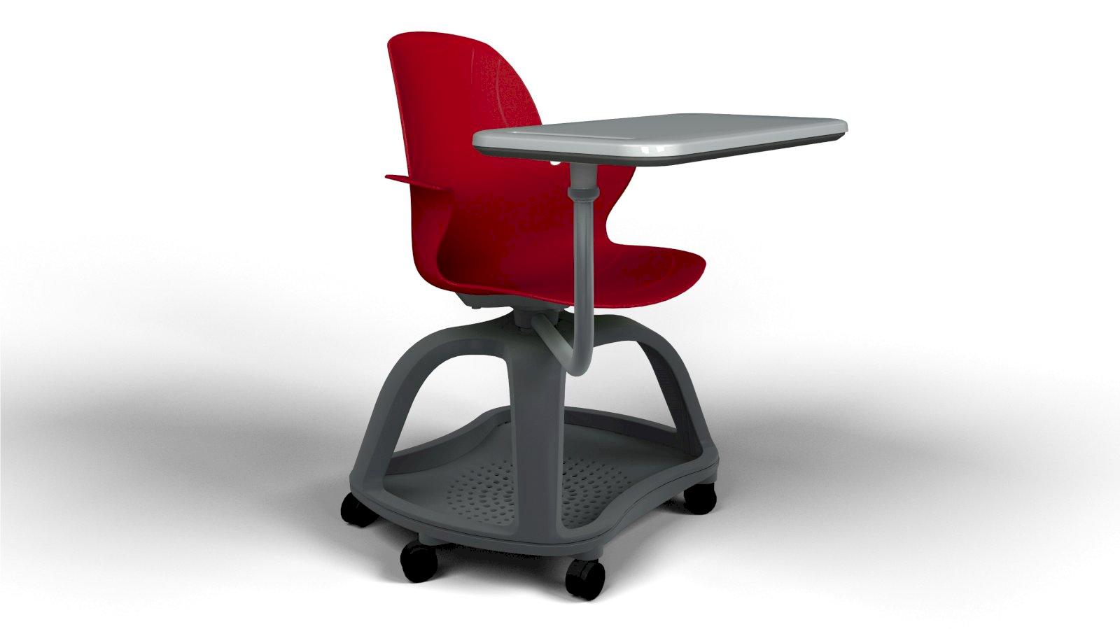 Linx X - Mobile chair with cup holder - Lava
